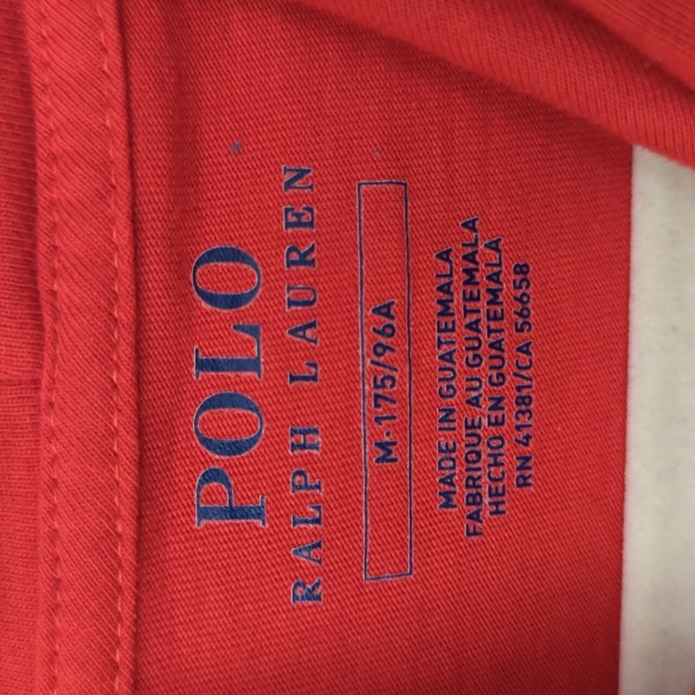 Polo Ralph Lauren Polo Bear USA American Flag Hooded Long Sleeve T-Shirt - Picture 5 of 6
